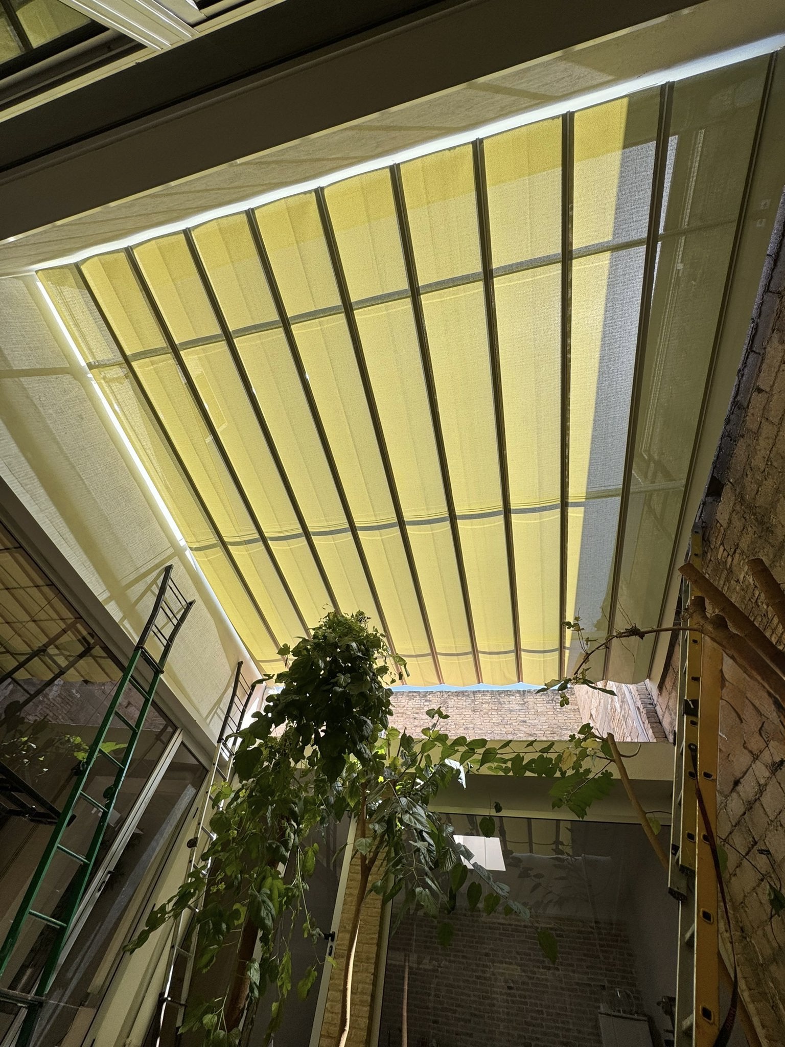 Estructura de sombra para terraza